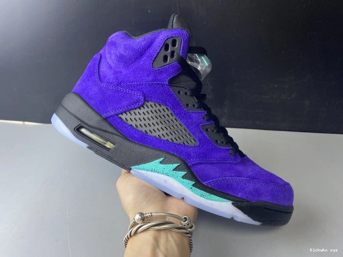 136027-500 Retro Jordan Air Alternate 5 Grape 0804
